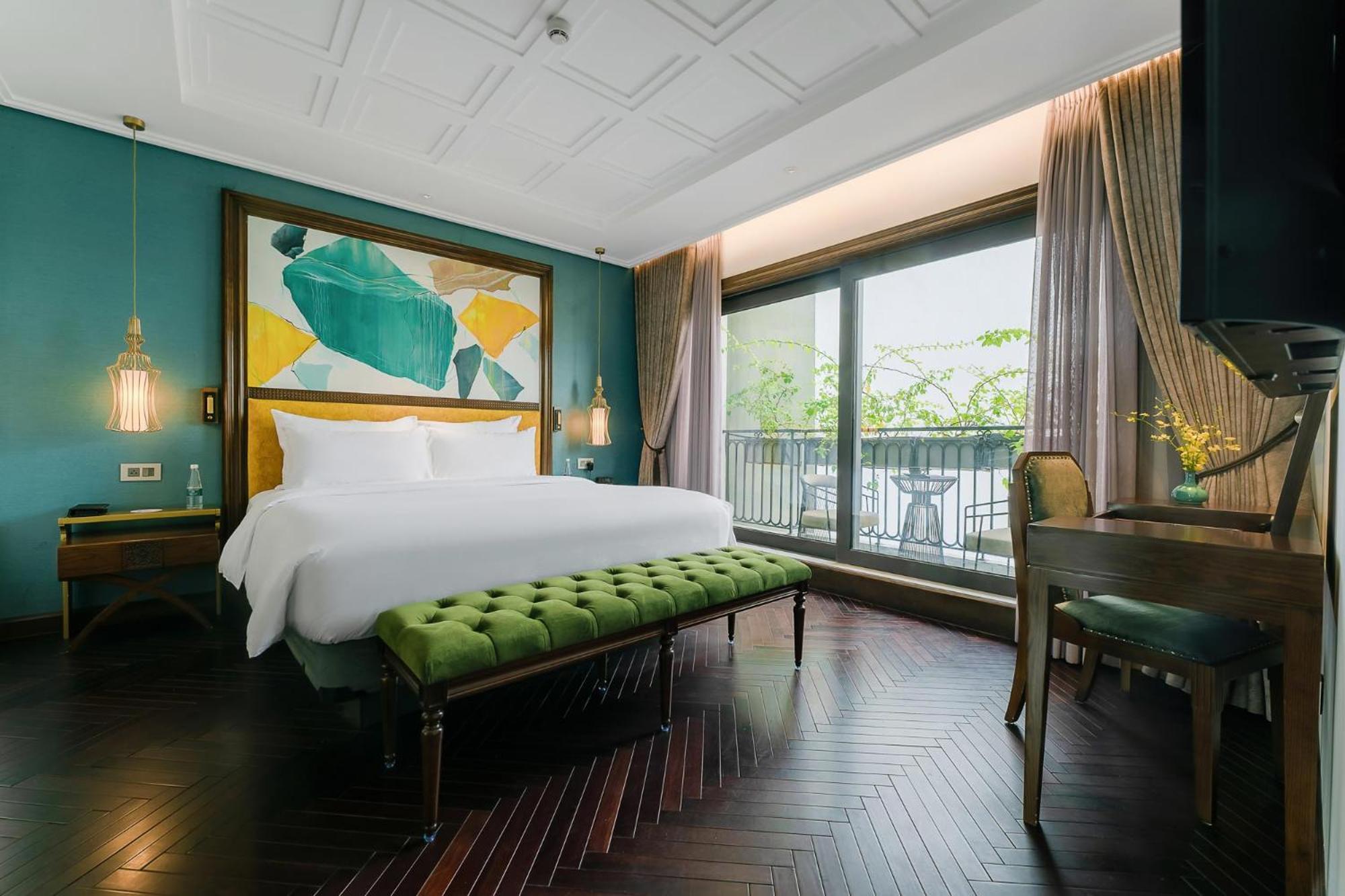 Peridot Grand Luxury Boutique Hotel Hanoi Kültér fotó Deluxe Suite