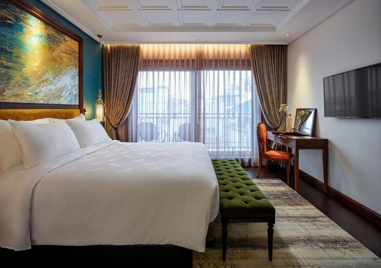 Peridot Grand Luxury Boutique Hotel Hanoi Kültér fotó Deluxe Room